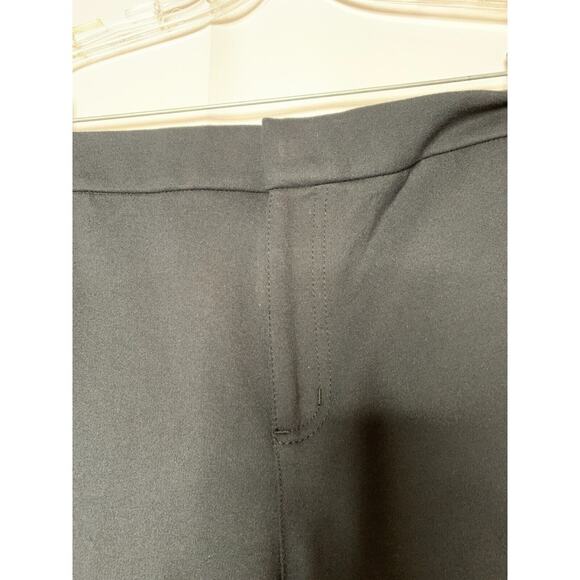 Soft Surroundings Slacks 10P Black High Rise Heavy Weight Stretch Pockets - Picture 4 of 11
